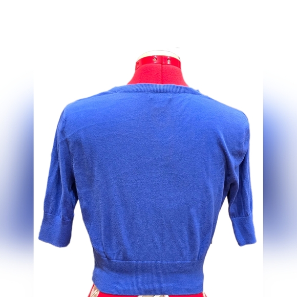 Old Navy, Size S, Blue V-Neck Cardigan - Picture 3 of 12